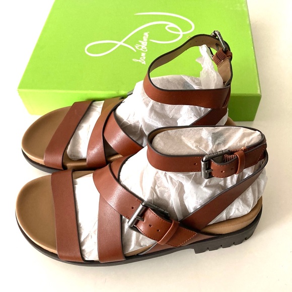 SAM EDELMAN Eleanora Dkbourbonlea  Sandal - Picture 8 of 9